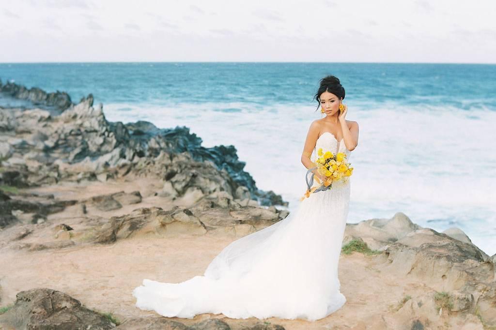 Photographer capturing moments at Maui Pineapple Chapel in Lahaina, HI, specializing in destination weddings with ocean views - Salt Drifter Photography.
