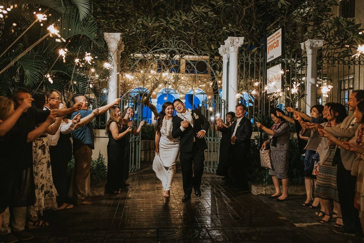 Photographer at Cafe Julia Hawaii, Honolulu, HI - Salt Drifter Photography, Capturing the Charm and Beauty of Your Special Day